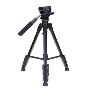 Trípode de aluminio portátil YUNTENG trípode de fotografía profesional con cabezal de amortiguación y bolsa para cámara <span class=keywords><strong>DSLR</strong></span> - Product Image 1
