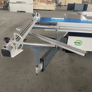 HYSEN taglio del legno sollevamento automatico e inclinazione display digitale tavolo scorrevole sega a pannello taglierina quadrata squad machine - Product Image 3