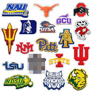 Groothandel Populaire Ncaa College Voetbal Sportteams Logo Schoen Charmes En Spelden Van Schoenen - Product Image 5