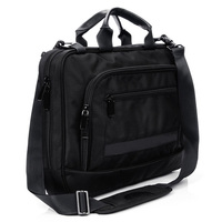 Bolsas de mano suaves personalizadas para conferencias, diseño clásico a la moda, 16 pulgadas, impermeable, ligero, para viajes de negocios, maletín para ordenador portátil