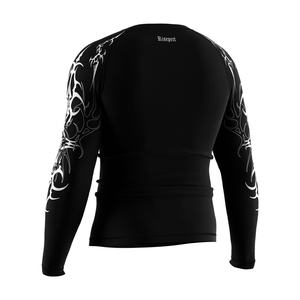 Rashguard Death Core Heavy Metal pour hommes, protection UV, séchage rapide, anti-frottement, parfait pour le MMA, les sports nautiques, couche de base - Product Image 4