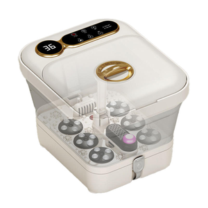 Bain de pieds pliable TAHATH |   Baignoire de massage chauffée électriquement, confort à température constante, soin spa relaxant profond à domicile, relaxation thérapeutique - Product Image 2