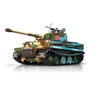 Ensemble de blocs de construction de char lourd Tiger I, jouet de construction de chasseur de chars allemand militaire, modèle d'<span class=keywords><strong>armée</strong></span> à collectionner - Product Image 1