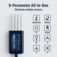 Capteur multi-paramètres isolé pour sol OHTS1020 |   Surveillance 8-en-1 |   RS485 Modbus |   Agriculture de précision de qualité industrielle