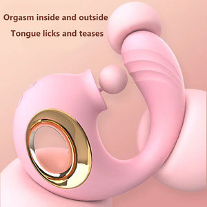 Dolphin <b>Vibrator</b> with Instant Orgasm G-Spot Feature Female Masturbator and Jumping Egg Sex Toys Adult Supplies - Product Image 3
