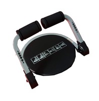 Máquina de Ejercicios Abdominales AB Tomic con Bandas de Resistencia y Entrenador de Cuerpo Completo Wonder Fit Core, Entrenamiento Inteligente de 8 Minutos y Máquina de Cardio, Rojo/Negro