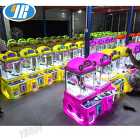 YR Commercial pas cher petite poupée saisir Machine Amusement Arcade FEC monnayeur petits animaux en peluche jouets Mini griffe Machine