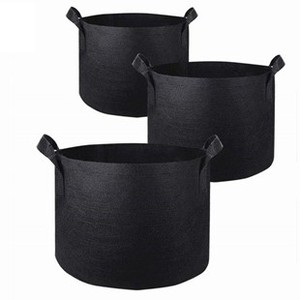 Customizable 3 5 7 10 15 20 100-Gallon Non-Woven Fabric Eco-friendly UV Resistant Vegetable Grow Bags All Sizes Pots Growing - Product Image 6