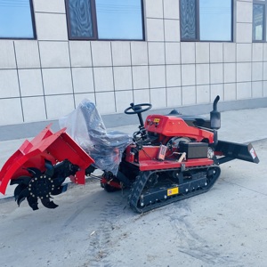 Factory Price 25hp/30hp/35hp/50hp/80hp Rotary Tiller Remote Control Crawler Automatic in <b>Cultivators</b> - Product Image 2