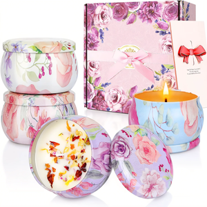 Bougie parfumée de mariage avec logo personnalisable en vente directe en usine - Product Image 6