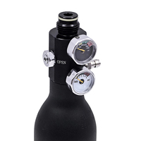 Régulateur 4 positions pour équipement industriel de gaz, accessoires pour réservoirs d'air de grande taille avec régulateur
