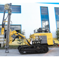 Blurbly BL712, chariot de forage à trous de dynamitage séparés, équipement de forage DTH pour mine d'or, carrière, équipement de forage minier efficace