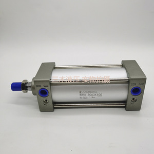 Cilindro Neumático Luosheng Sc63x100, Cilindro Estándar con Cuerpo de Aluminio para Uso Industrial - Product Image 1