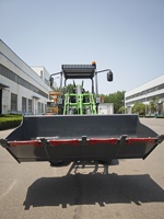 Livraison gratuite de Chine 4WD Nouveau Dumper électrique Mini chargeur électrique à piles Petit chargeur hydraulique sur pneus avant