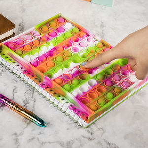 Kid trường nhà hoạch A5 giấy khá dễ thương đẩy Pop bong bóng phim hoạt hình bìa Thần Tài máy tính xách tay cho xoắn ốc Lưu ý cuốn sách quà tặng cho sinh viên - Product Image 4