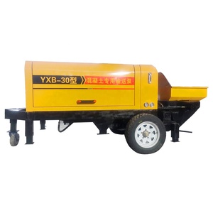 BƠM BÊ TÔNG Diesel Nhỏ HBTS30/10/30 BƠM BÊ TÔNG Điện Di Động 25M3/H Báo Giá Trực Tuyến - Product Image 3