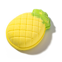 Bombes de bain effervescentes pour enfants, lavables, style mignon, biologiques, 100% naturelles, enrichies en sels et bulles, pour Noël, vente en gros et personnalisables