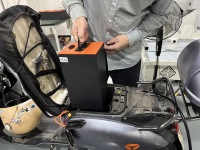 Batterie lithium-ion 48V 30Ah pour moto électrique, scooter électrique, vélo électrique, véhicule à deux roues, batterie rechargeable avec BMS