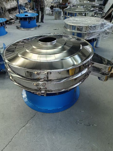 Özelleştirilebilir Döner Gıda Tozu Titreşimli Elek Filtre Ekipmanı Paslanmaz Çelik Titreşimli Elek Ayırma Makinesi - Product Image 3