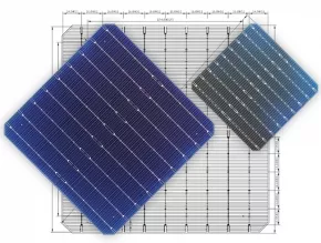 เซลล์แสงอาทิตย์โมโน 182 มม. 22.2% 22.4% 22.5% ประสิทธิภาพสูง ราคาถูก PNG Solar - Product Image 1