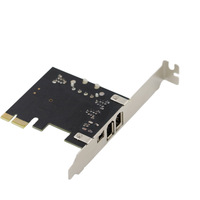 Carte de capture vidéo VT6315 PCIe 1X IEEE 1394 FireWire, adaptateur DV HDV HD 1394a/b pour caméscope numérique, édition et transfert vidéo