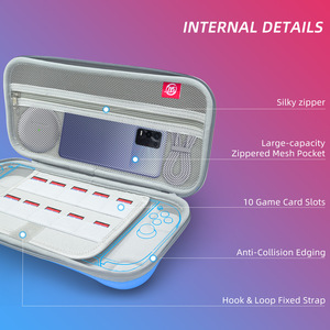 Alta resistente impermeabile per <span class=keywords><strong>Nintendo</strong></span> per interruttore porta le tasche portaoggetti da viaggio esterno custodia per Controller facile - Product Image 5