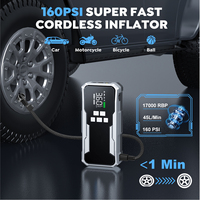 Démarreur de voiture ODM personnalisé 720A 7200mAh 12V 6-en-1 avec pinces intelligentes et pompe à air diesel