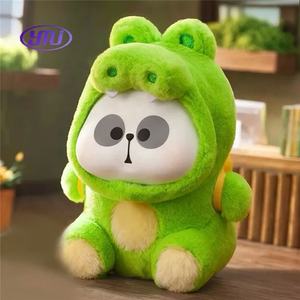 All'ingrosso 100% originale cinese Panda Mr.Pa Animal Company Ltd. Serie in vinile peluche scatole cieche appeso portachiavi 6 pz/scatola - Product Image 4