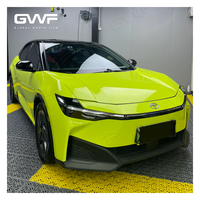 GWFILM TPU Vert Acide Automobile 7.5Mil Anti-Rayures Protection UV Résistance aux Perforations PPF Auto-Réparateur Application Humide