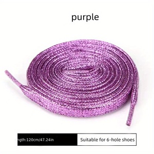 שרוכי נעליים בהירים עיצוב סיטונאי שרוכי נעליים צבעוניים חבילת שרוכי נעליים קופסא לשרוך - Product Image 4