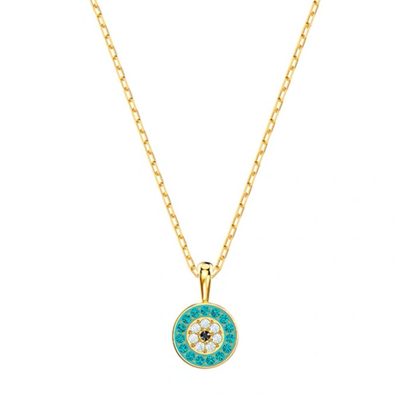 Alloy Gold round necklace