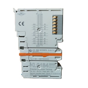 โมดูลเทอร์มินัลการกระจายแบบพกพาสำหรับ KL9184 beckhoff โมดูลเทอร์มินัลการกระจายแบบ KL9184สำหรับ KL9184 - Product Image 1