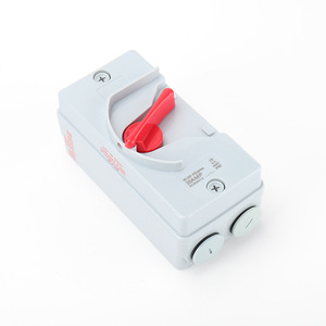 สวิตช์ตัดวงจรกันน้ำกลางแจ้ง Sika 35 แอมป์ 4 ขั้ว IP66 วัสดุ ABS สำหรับป้องกันวงจรไฟฟ้า - Product Image 2