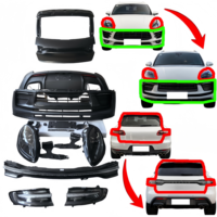 Kit de Actualización Exterior para Porsche Macan, Plug and Play, Convierte el Modelo Antiguo al Nuevo; Parachoques, Faros LED, Parrilla; Ajuste Perfecto
