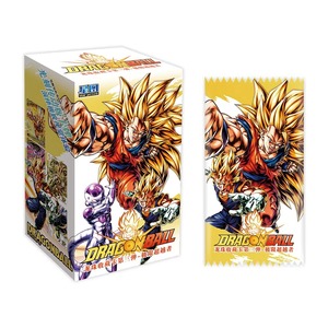 Cartes de collection <span class=keywords><strong>Dragon</strong></span> <span class=keywords><strong>Ball</strong></span> <span class=keywords><strong>Z</strong></span> avec image de stars, <span class=keywords><strong>Goku</strong></span>, Vegeta, Bulma, Gohan, cartes à jouer numérotées, jouet pour enfants |   Cadeau de Noël - Product Image 1