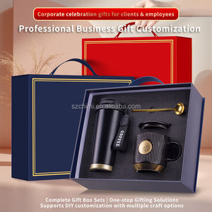 Wedding Souvenirs <strong>Gift</strong> Sets 2025 - Vacuum Mug &amp; Ceramic Cup with Custom Design Corporate <strong>Gifts</strong> - Product Image 2