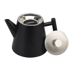 1.0L Capacity, Double Wall Stainless Steel Teapot with Removable <b>Filter</b>, Stainless Steel Tea <b>Kettle</b> - Product Image 6