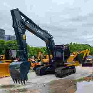 Excavatrice HYUNDAI 220LC-9S d'occasion en bon état, faible consommation de carburant, faible nombre d'heures de travail, forte force de creusement, expédition mondiale en stock - Product Image 1