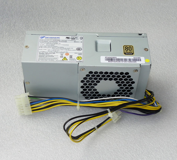 Alimentation AcBel 240W Pour Lenovo ThinkCentre M92, M82, A75 - Modèle PCB020 SP50A33609