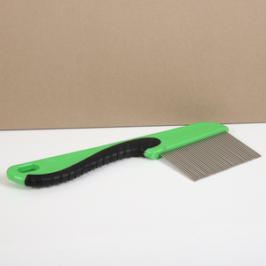 <b>Pet</b> Grooming Comb Stainless Steel Fine Mesh For Dogs And Cats Convenient Cleaning Tool - Product Image 3