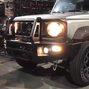 Barre de protection robuste en acier carbone finition mate, installation facile, pour Suzuki Jimny 2018-2021, accessoires auto tout-terrain - Product Image 5