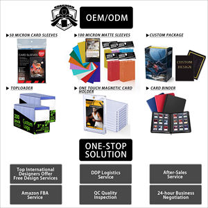 Services d'Impression de Logo sur Mesure pour Porte-Cartes Rigides Transparents et Toploaders Semi-Rigides Personnalisés pour Votre Marque - Product Image 5