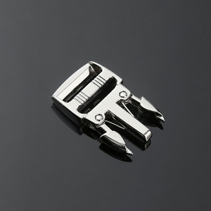 Side Release Buckle Zinc Alloy 25mm For Bags <b>Webbing</b> Accessory Hardware Buckle - Product Image 3