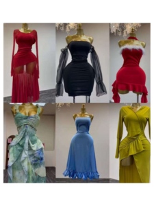 Robes et Vêtements Neufs en Gros pour Fournisseurs : Lots Aléatoires <span class=keywords><strong>de</strong></span> Vêtements <span class=keywords><strong>Shein</strong></span> en Gros - Product Image 1