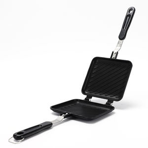 Molde para hacer sándwiches, molde de doble cara para pasteles, <span class=keywords><strong>pan</strong></span>, tostadas, herramienta de bricolaje, barbacoa, estufa antiadherente, molde para pasteles con mango - Product Image 5