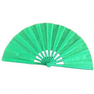 พัดพลาสติกพับได้ขนาด 13 นิ้ว พิมพ์ลายตามสั่ง ทนทาน ลายศิลปะพื้นบ้าน สำหรับงาน LGBT เกย์ไพรด์ ของขวัญทางธุรกิจ งานเทศกาล งานปาร์ตี้ - Product Image 6