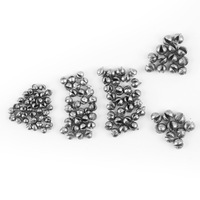 Ensemble de matériel de pêche à la carpe 0,2-0,8g Position rivière avec poids de plomb à picots métalliques et plastiques en boîte pour la pêche 60g 80g
