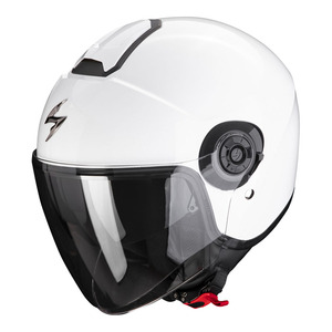 Casco da Moto Scorpion Jet Exo-City II Bianco in Policarbonato Taglia M - Product Image 1