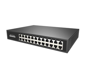 Switch de Seguridad Ethernet AC100-240V con Fuente de Alimentación Única Integrada, 24 Puertos 10/100M, ODM CCTV, en Stock - Product Image 2