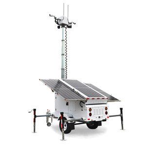 Portable Mobile Solar Lighting Security Tower Rotatable <b>LED</b> <b>Lights</b> UST900 Porta Tower UST900 - Product Image 4